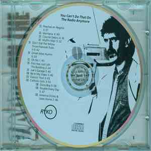 Frank Zappa - You Can't Do That On The Radio Anymore