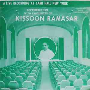 Kissoon Ramasar - A Live Recording At Cami Hall New York