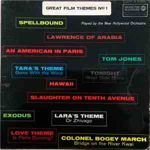 New Hollywood Orchestra - Great Film Themes No 1