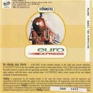 Various - Radioplay - Euro Express - 327U - October 22, 1999