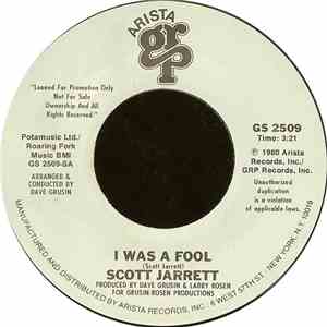 Scott Jarrett - I Was A Fool / The Image Of You