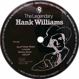 Hank Williams - The Legendary Hank Williams