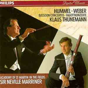 Johann Nepomuk Hummel, Carl Maria von Weber, Klaus Thunemann, The Academy O ...