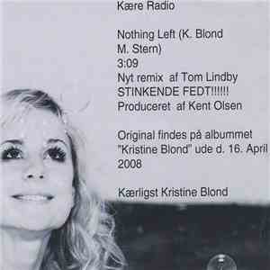 Kristine Blond - Nothing Left
