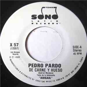 Pedro Pardo - De Carne Y Hueso