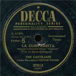 The Castilians Under Direction Of Victor Young - Valentino (A Collection Of Tangos)