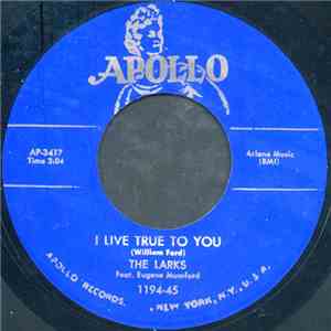 The Larks  - I Live True To You / Hold Me