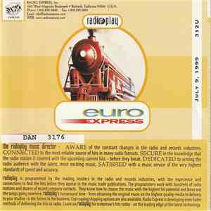 Various - Radioplay - Euro Express - 312U - July 9, 1999