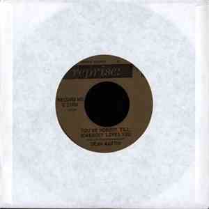Dean Martin - You're Nobody 'Till Somebody Loves You / Send Me The Pillow Y ...