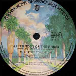 Mike Post Coalition - Afternoon Of The Rhino