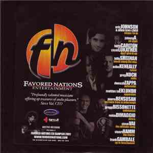 Various - Favored Nations CD Sampler 2001