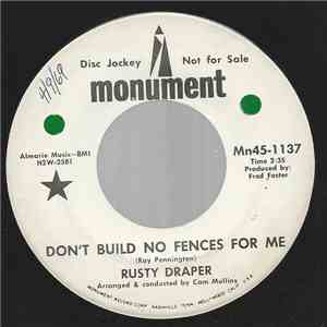 Rusty Draper - Don't Build No Fences For Me