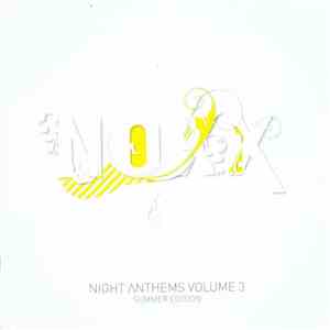 Various - Noxx Antwerp: Night Anthems Volume 3 (Summer Edition)