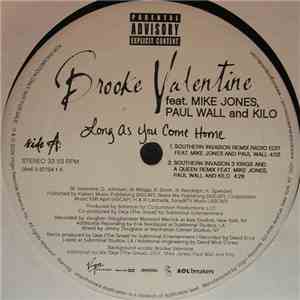 Brooke Valentine - Long As You Come Home