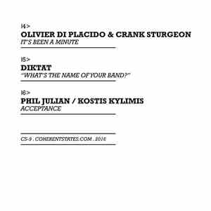Olivier Di Placido, Crank Sturgeon, Diktat , Phil Julian, Kostis Kilymis -  ...