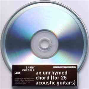 Barry Chabala - An Unrhymed Chord (For 25 Acoustic Guitars)
