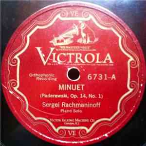 Sergei Rachmaninoff - Minuet / Nocturne In E Flat Major