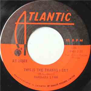 Barbara Lynn - This Is The Thanks I Get / Ring Telephone Ring