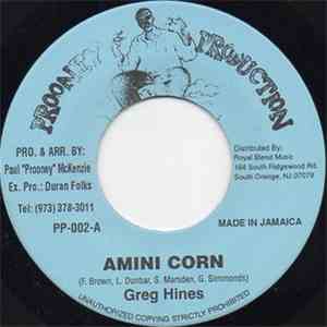 Greg Hines - Amini Corn