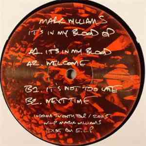 Mark Williams - It's In My Blood EP