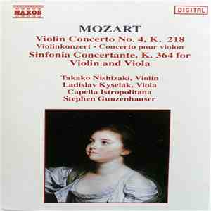 Mozart, Takako Nishizaki, Ladislav Kyselak, Capella Istropolitana, Stephen  ...