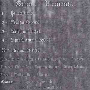 Sigma Elementa - Sigma Elementa