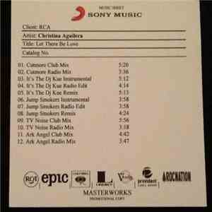 Christina Aguilera - Let There Be Love