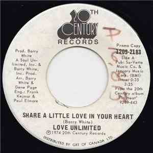 Love Unlimited - Share A Little Love In Your Heart