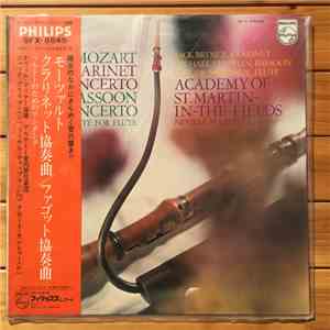 Mozart - Jack Brymer, Michael Chapman , Claude Monteux, The Academy Of St. Martin-in-the-Fields, Neville Marriner - Klarinettenkonzert / Fagottkonzert / Andante Für Flöte