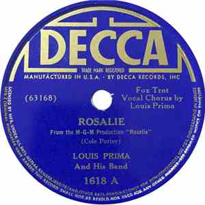Louis Prima & His Band - Rosalie / Yes, There Ain't No Moonlight