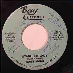 Ron Simons - Starlight Lady / Morning Misery
