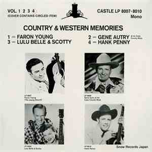 Hank Penny - Country and Western Memories Vol 4
