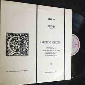 Ruth Slenczynska - Frederic Chopin: Etudes, Op. 10 / Trois Nouvelles Etudes ...