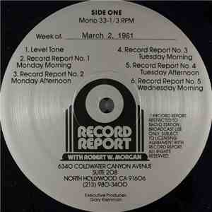 Robert W. Morgan - Record Report: Week Of: March 2, 1981