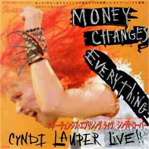 Cyndi Lauper = シンディ・ローパー - Money Changes Everything (Live!!) = マネー・チェンジズ・エブ ...