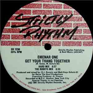 Emenar One - Listen For The Rhythm / Get Your Thang Together