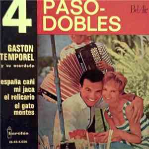 Gaston Temporel Y Su Acordeón - 4 Pasodobles