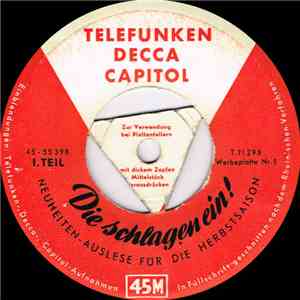 Unknown Artist - Die Schlagen Ein! Neuheiten-Auslese Für Die Herbstsaison