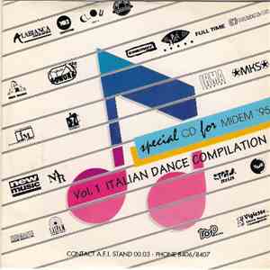 Various - Special CD For Midem '95 - Vol. 1 Italian Dance Compilation
