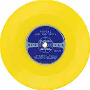 Jack Mercer And Mae Questel - Popeye: Songs Of Safety