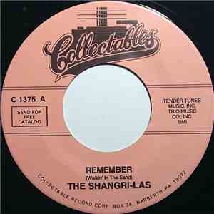 The Shangri-Las - Remember (Walkin' In The Sand) / It's Easier To Cry