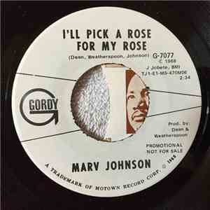 Marv Johnson - I'll Pick A Rose For My Rose
