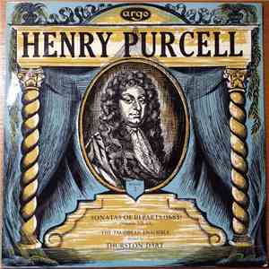 Henry Purcell, The Jacobean Ensemble Directed By Thurston Dart - Sonatas Of ...