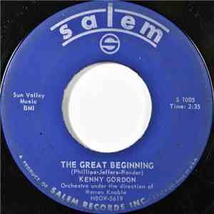 Kenny Gordon  - The Great Beginning / Play Fiddle Play