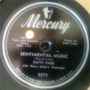 Patti Page - Sentimental Music