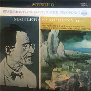Gustav Mahler, Sir Adrian Boult, London Philharmonic Orchestra - Symphony N ...