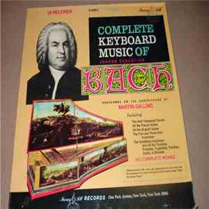 Johann Sebastian Bach - Complete Keyboard Music Of Bach