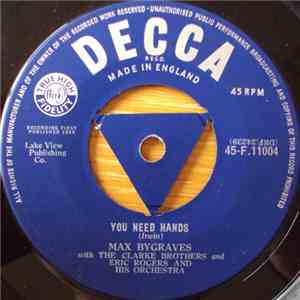 Max Bygraves - You Need Hands / Tulips From Amsterdam