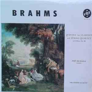 Brahms, Jost Michaels, The Endres Quartet - Quintet For Clarinet And String ...