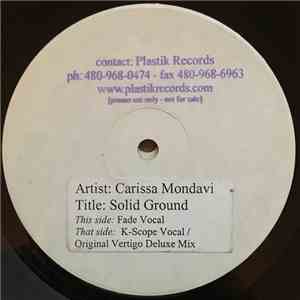 Carissa Mondavi - Solid Ground (Disc 1)